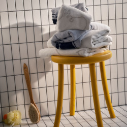 Moomin Bath Towel 70x140cm Moomintroll White