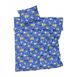 Moomin Duvet Cover Pillowcase Set 150x210cm Moomin Family Colours