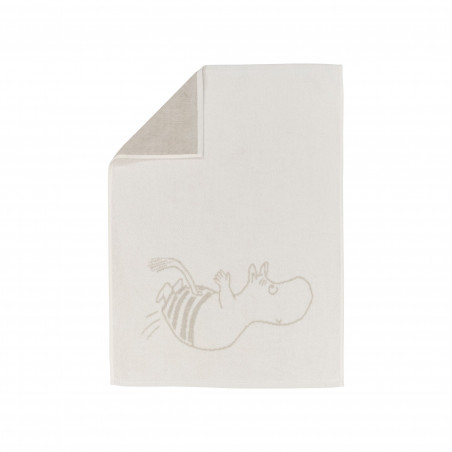 Moomin Hand Towel 50x70cm Moomintroll White