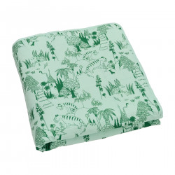 Moomin Quilted Bed Throw 260 x 260 cm Garden Party