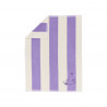 Moomin Hand Towel 50x70cm Snorkmaiden Purple Stripe