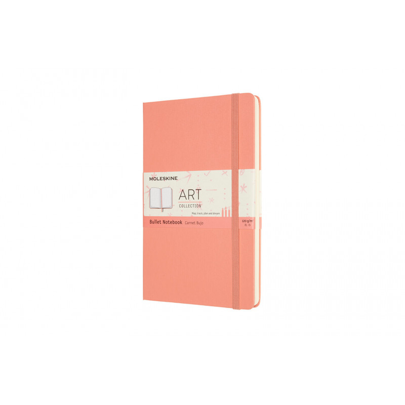 Moleskine FW21 Bullet Notebook LG coral
