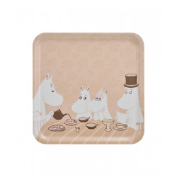 Moomin Tray Coffee Time 33 x 33 cm