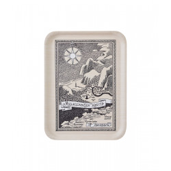 Moomin Tray The Map (Finnish)  42 x 32 cm