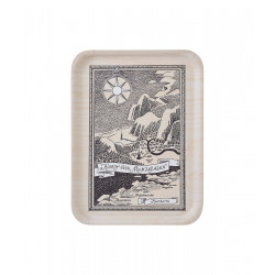 Moomin Tray The Map (Swedish)  42 x 32 cm