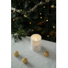 Moomin LED Light Candle Let It Snow 10 cm
