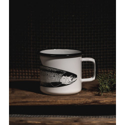 Muurla Nordic Enamel Mug 0.37 L Salmon