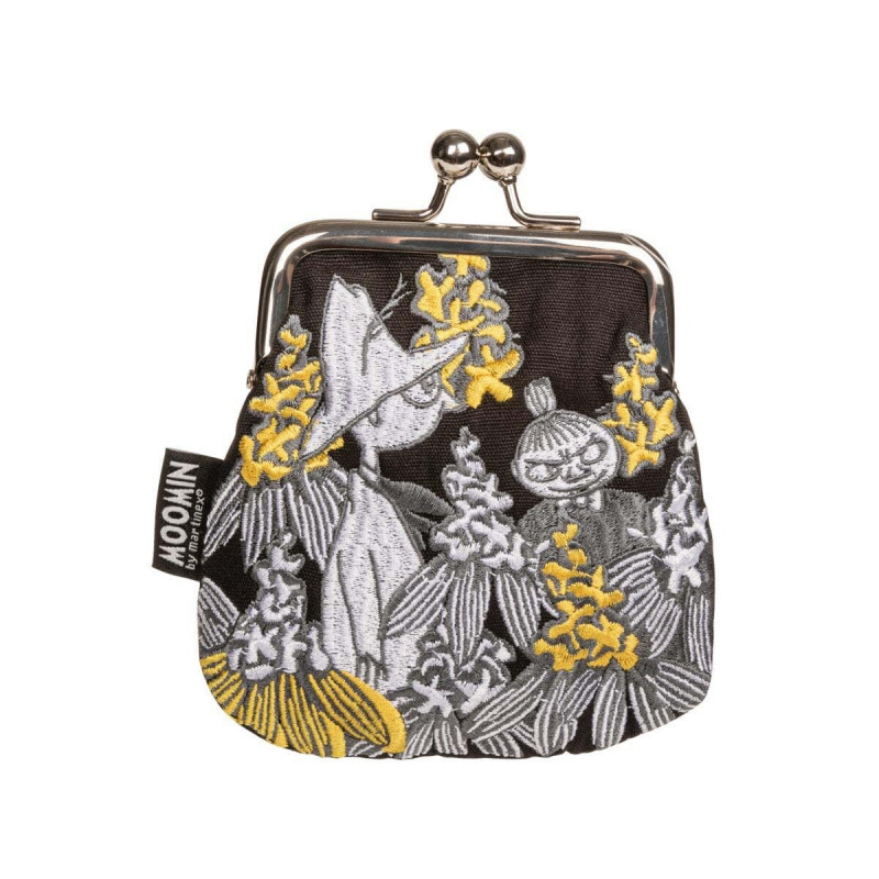 Muumi Sanna-kukkaro Kastanja musta