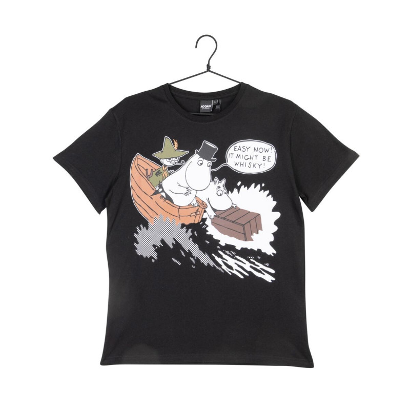 Moomin Whisky T-Shirt Black