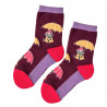 Moomin Little My Socks 2-Pack Plum