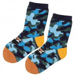 Muumi Piilottelu-Haisuli-Sukat 2 Kpl Sininen