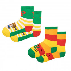 Pippi Longstocking Pippi Socks 2-Pack Green
