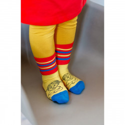 Pippi Longstocking Pippi Socks 2Pack Yellow