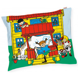 Pippi Longstocking Villekulla Pillowcase 50 X 60 Cm