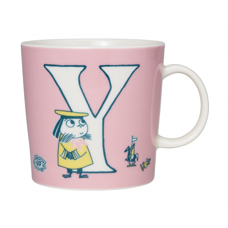 Moomin Large ABC Mug 0.4 L Alphabet Y 2023