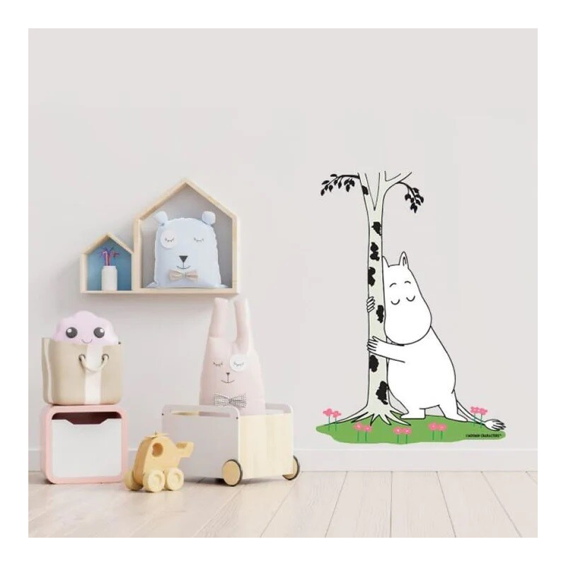 Moomin Wall Sticker Paper Moomintroll 50 x 70 cm Decopaja