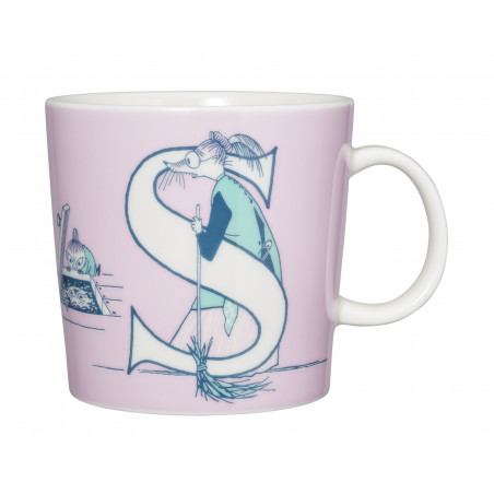 Moomin Large ABC Mug 0.4 L Alphabet S 2023