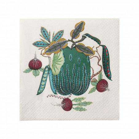 Iittala Taika Paper Napkin 33 x 33 cm Sato Green