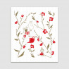 Moomin Dishcloth 17 x 20 cm  Teaparty Flower