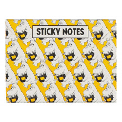 Moomin Pop Art Notepad Moomintroll Notes Yellow 10 x 7.5 cm 60 sheets