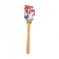 Moomin Jungle Spatula Silicone Wooden Handle M