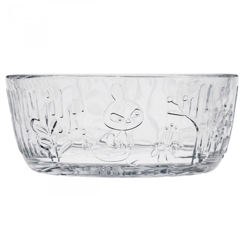 Moomin Arabia Glass Bowl 12 cm 0.35 L Clear