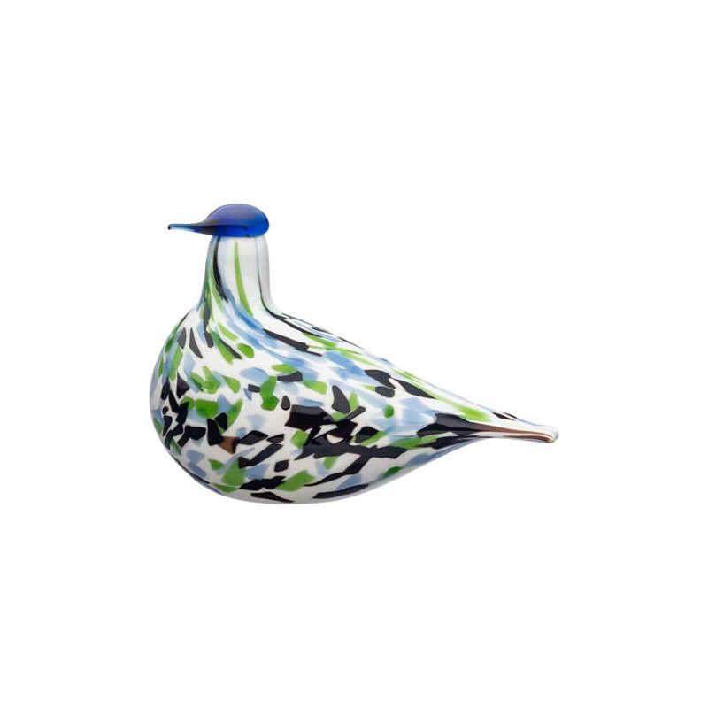 Birds by Toikka Annual Bird 2024 Alder Thrush Lepparastas Blue 210 x 135 mm 