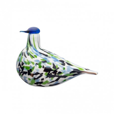 Birds by Toikka Annual Bird 2024 Alder Thrush Lepparastas Blue 210 x 135 mm 