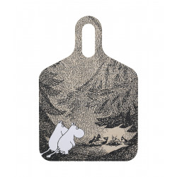 Moomin Chop and Serve Board Birch Veneer The Pond 30 x 44 cm