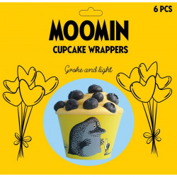 Moomin Cupcake Wrappers Groke