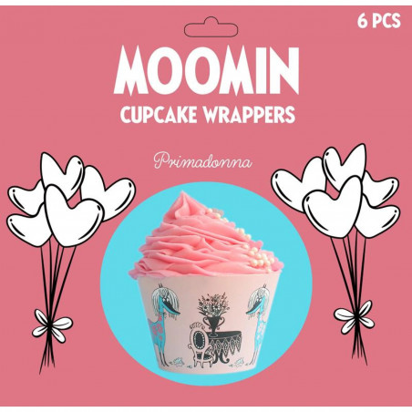 Moomin Cupcake Wrappers Primadonna's Horse
