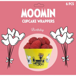 Moomin Cupcake Wrappers Moomintroll and Snorkmaiden