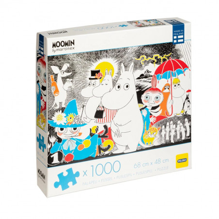 Moomin Jigsaw Puzzle 1000 Pieces Comic Book Cover 1