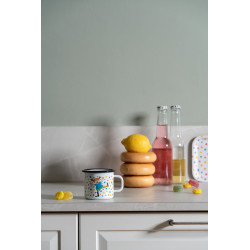 Pippi Longstocking Enamel Mug Hoppsansa 0.25 L