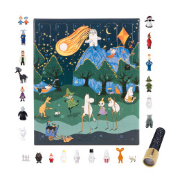 Moomin Christmas Advent Calendar with Toys 2022 Martinex OUTLET 