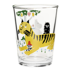 Moomin Tumbler Drinking Glass Arabia Garden Party 22 cl