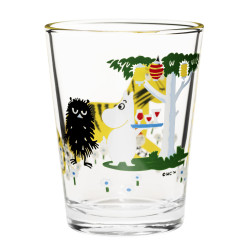 Moomin Tumbler Drinking Glass Arabia Garden Party 22 cl