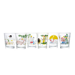 Moomin Tumbler Drinking Glass Arabia Together 22 cl