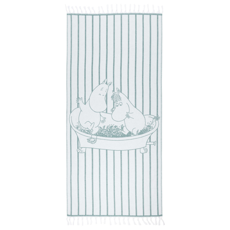 Moomin Hammam Towel Green 80 x 150 cm