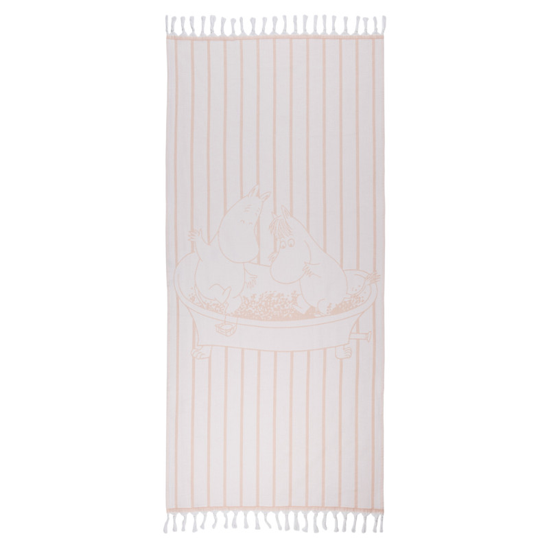 Moomin Hammam Towel Pink 80 x 150 cm