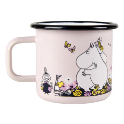 Moomin Love Enamel Mug Hug Pink 0.37 L Muurla Outlet 60%