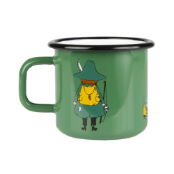 Moomin Enamel Mug 0.37 L Snufkin Retro Green Outlet 60%