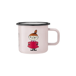 Moomin Enamel Mug Little My Pink 0.37 L Outlet 60%