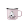 Moomin Together Pink Enamel Mug 0.37 L Outlet 20%