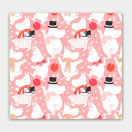 Moomin Celebration Pattern Napkins 33 x 33 cm Optodesign