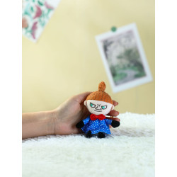 Moomin Keychain Soft Figure Little My Blue Dress 10 cm