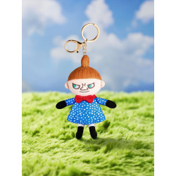Moomin Keychain Soft Figure Little My Blue Dress 10 cm