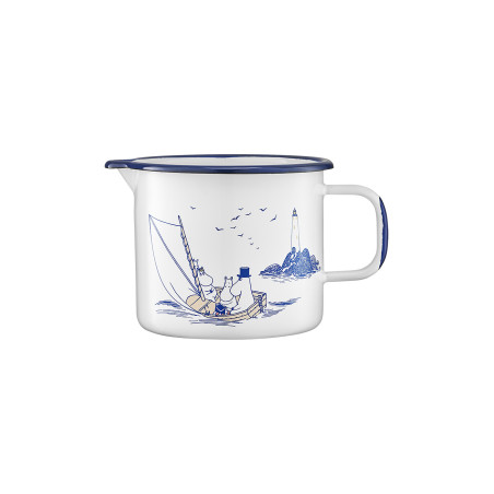 Moomin Enamel Jug Sailors 1.3 L