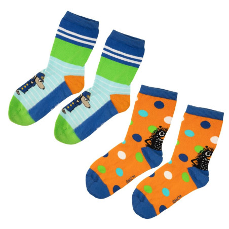 Moomin Hemulen Socks 2-Pack Orange