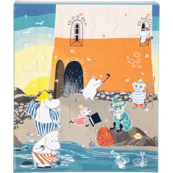 Moomin Christmas Advent Calendar with Toys 2024 Martinex